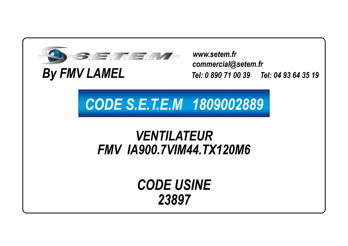 1809002889-VENTILATEUR FMV IA900.7VIM44.TX120M6 *23897*