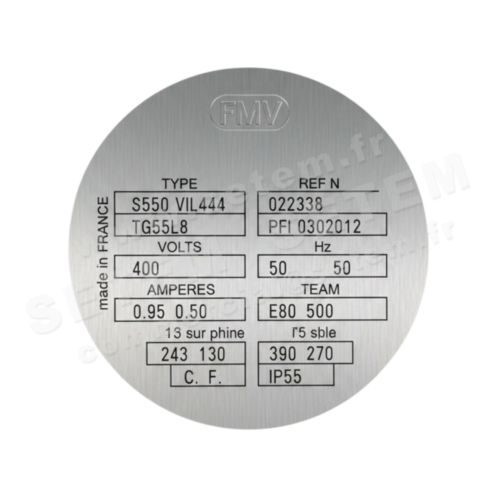 1809003598-VENTILATEUR FMV S650VIL44.TG65L8 *022338* 2