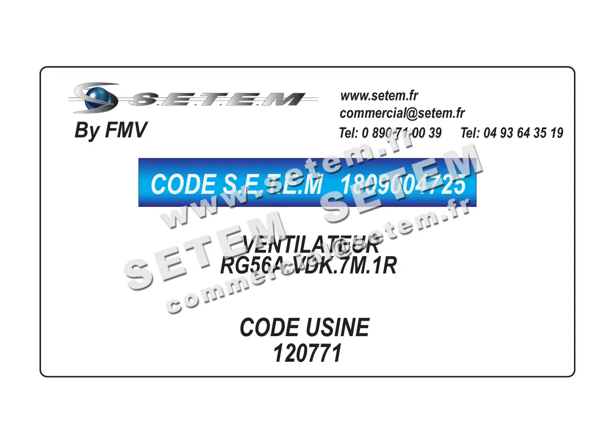 1809004725-VENTILATEUR FMV RG56A.VDK.7M.1R *120771*