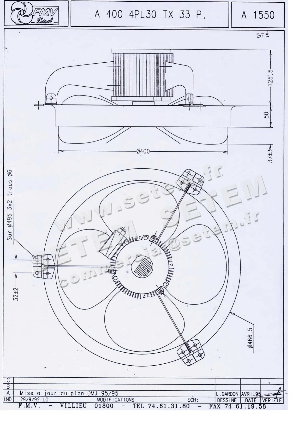 1809006500-VENTILATEUR FMV A400.4PL30 TX33P