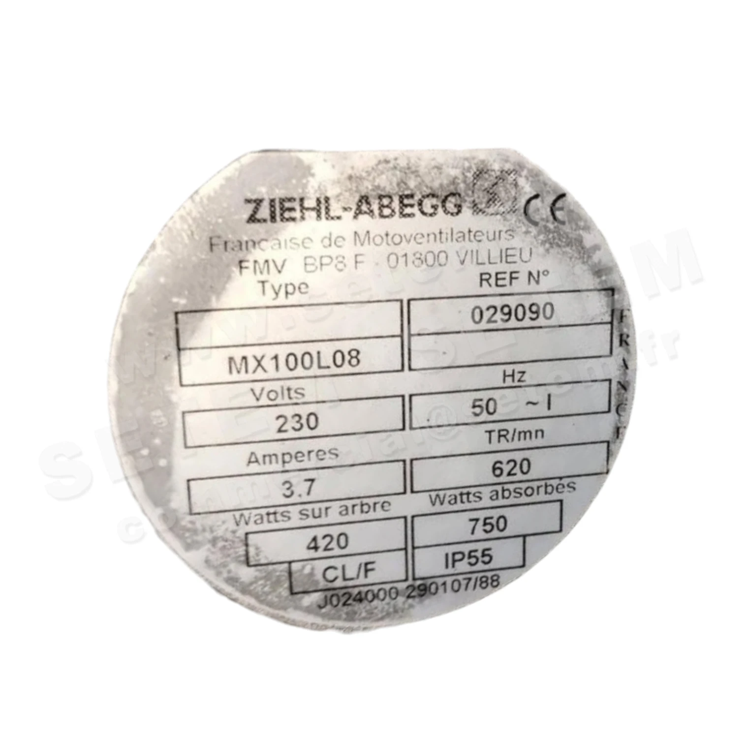 MOTEUR MX100L08 *029090*
