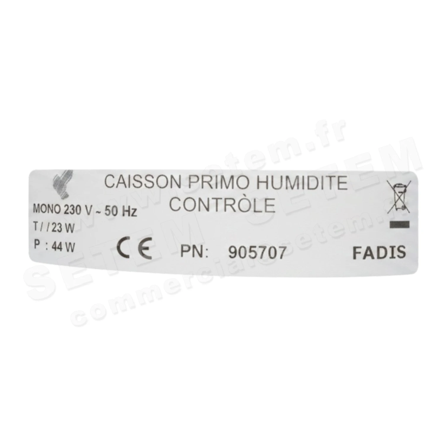 CAISSON PRIMO HUMIDITE CONTROLE *905707*