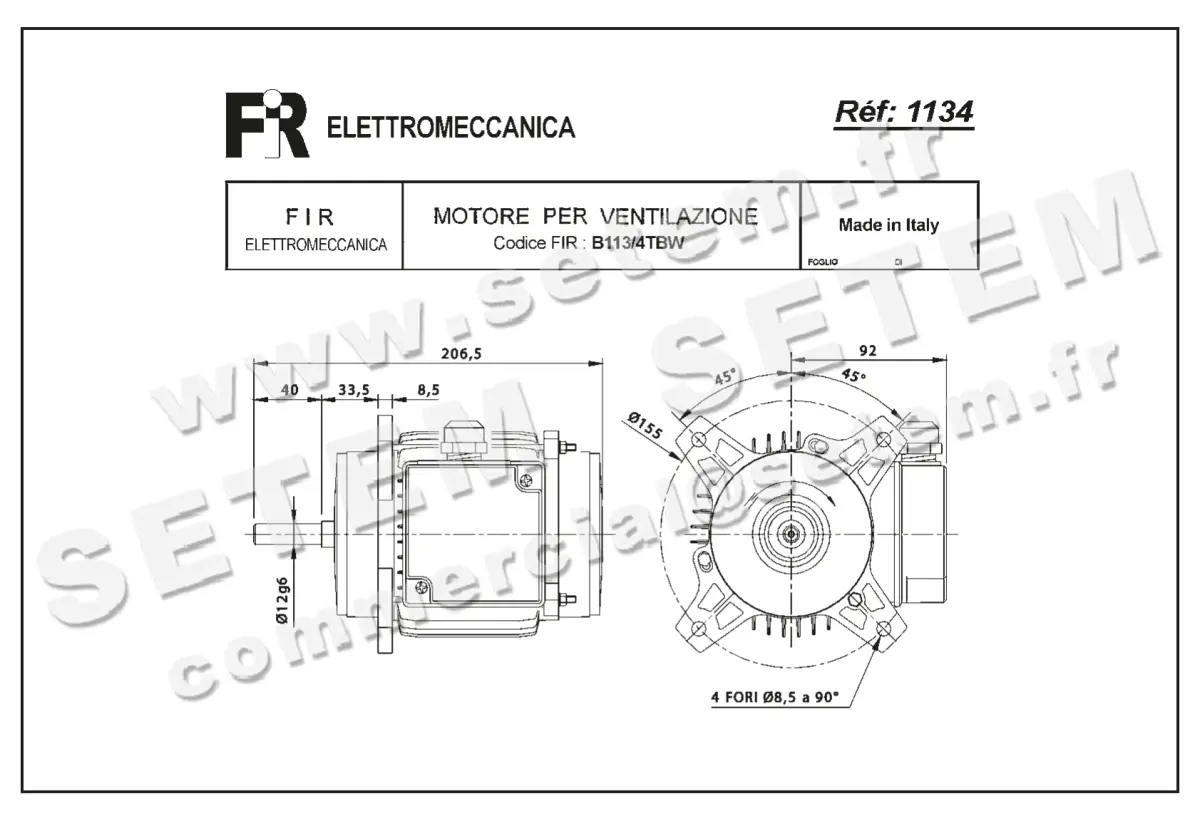 1828001134-MOTEUR FIR B113/4TBW 2