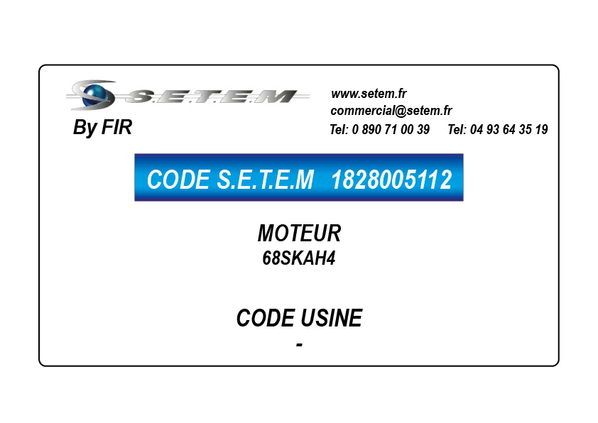 MOTEUR 68SKAH4
