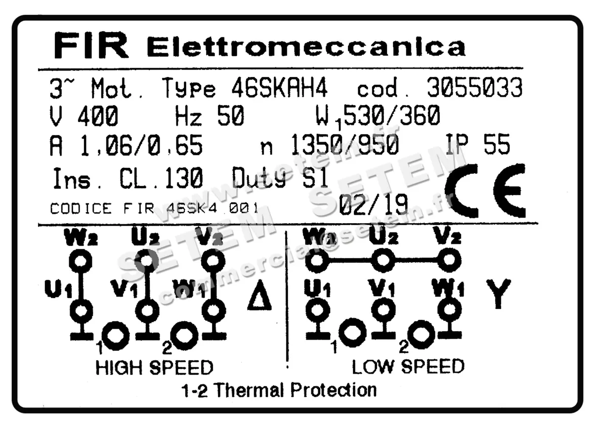 1828005441-MOTEUR FIR 46SKAH4 "3055033" 4