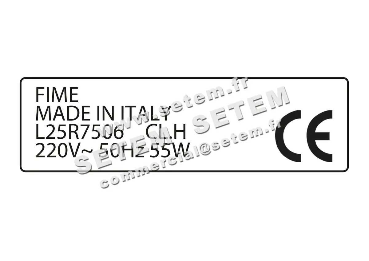 1837000045-VENTILATEUR FIME GR00075 L25R7506 *562807*