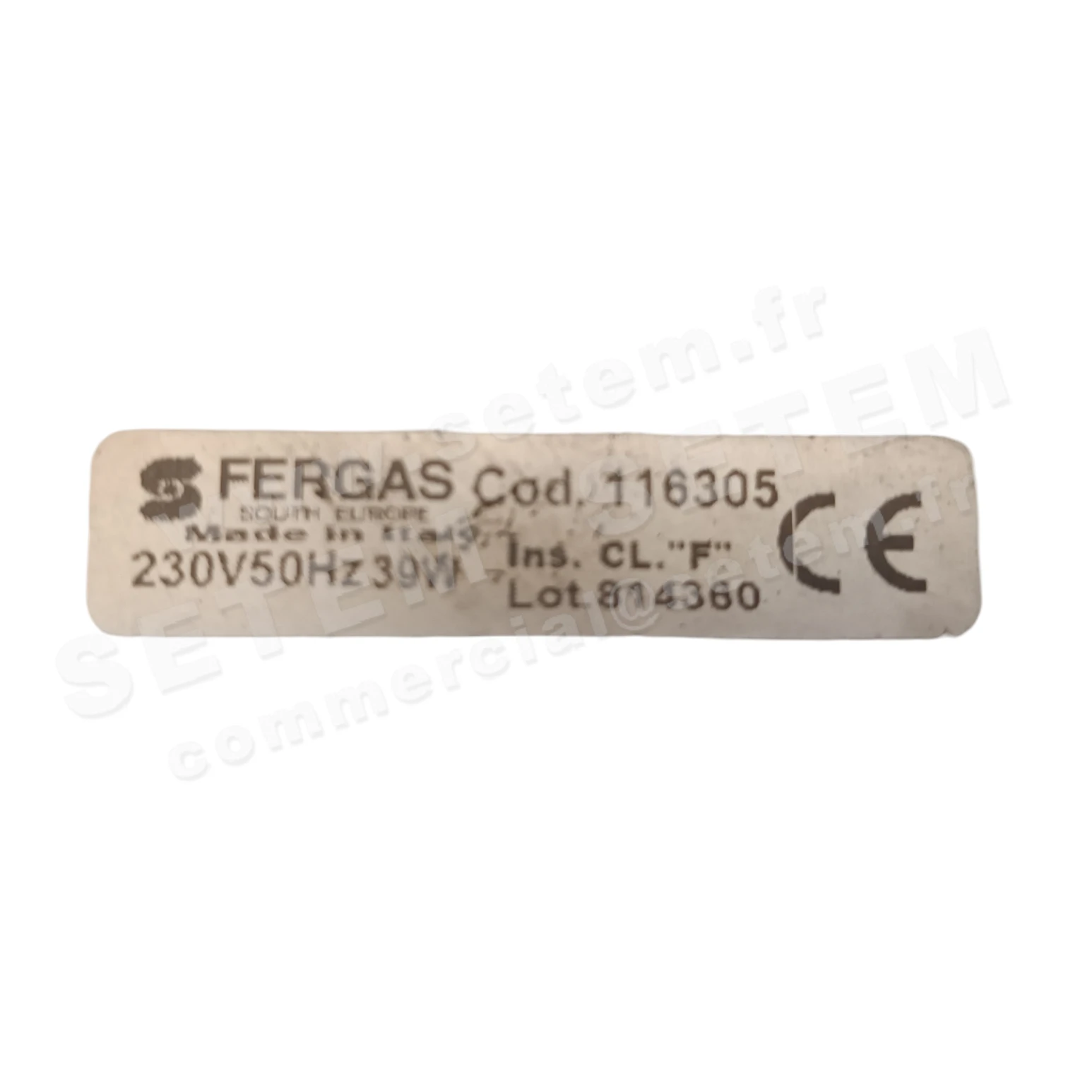 VENTILATEUR 116305 3