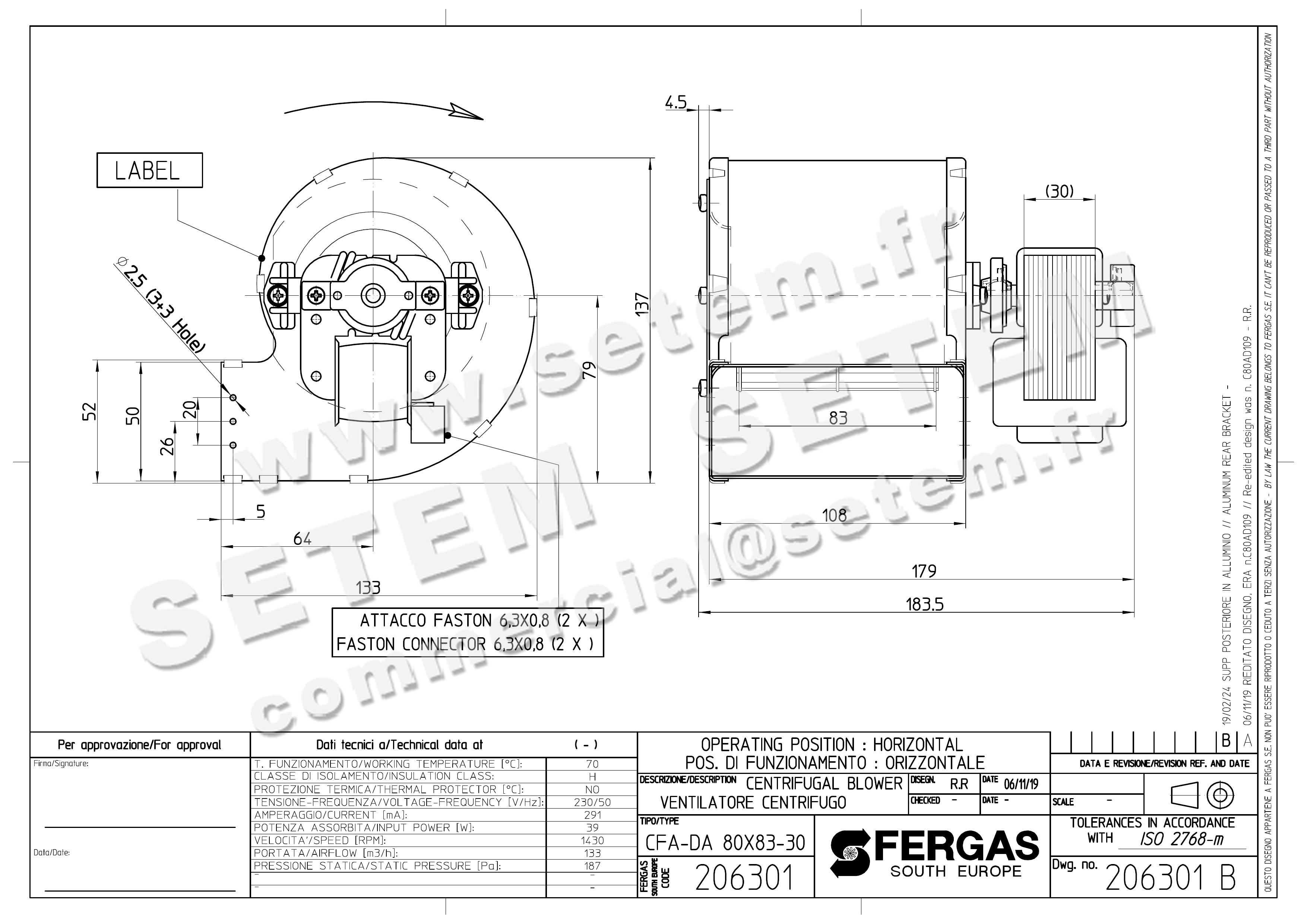 VENTILATEUR 206301