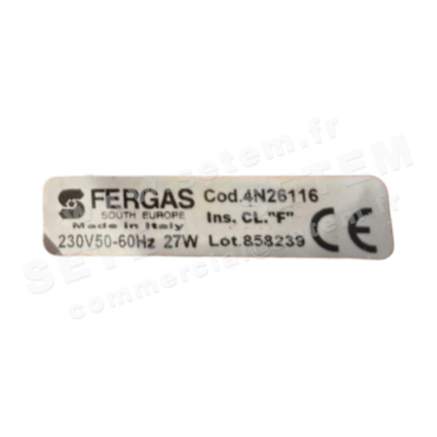 VENTILATEUR 4N26116 2