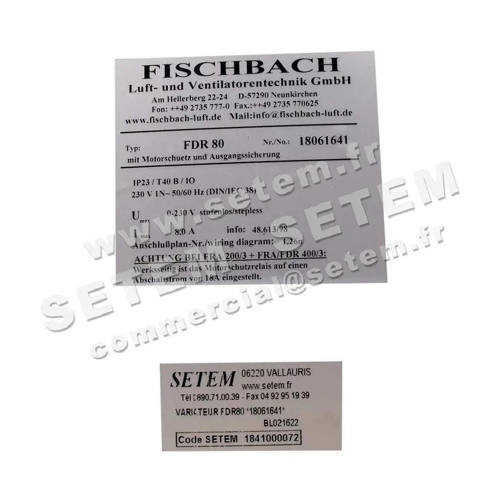 1841000072-VARIATEUR FDR80 FISCHBACH 18061641 3