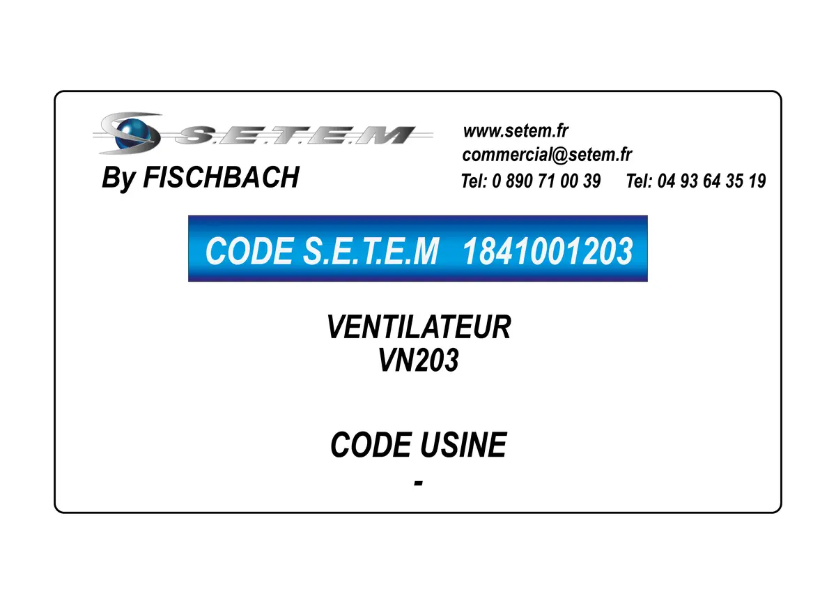 1841001203-VENTILATEUR FISCHBACH VN203