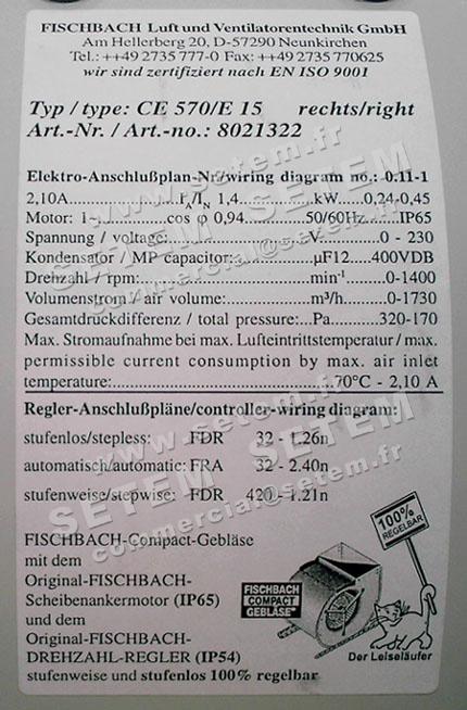 1841001656-VENTILATEUR FISCHBACH CE570/E15LG *8021322* 2