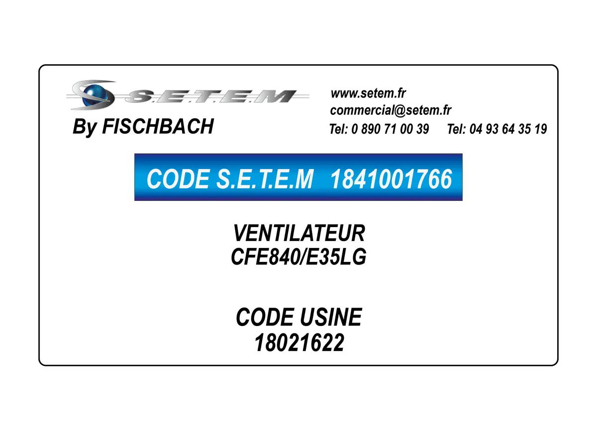 1841001766-VENTILATEUR FISCHBACH CFE840/E35LG *18021622*