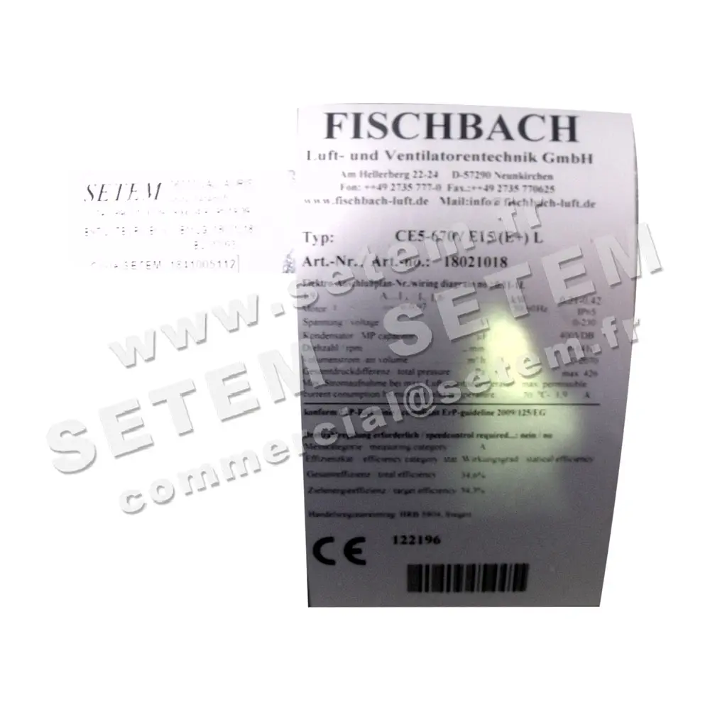 1841005112-VENTILATEUR FISCHBACH CE5.670/E15LG *18021018* 9