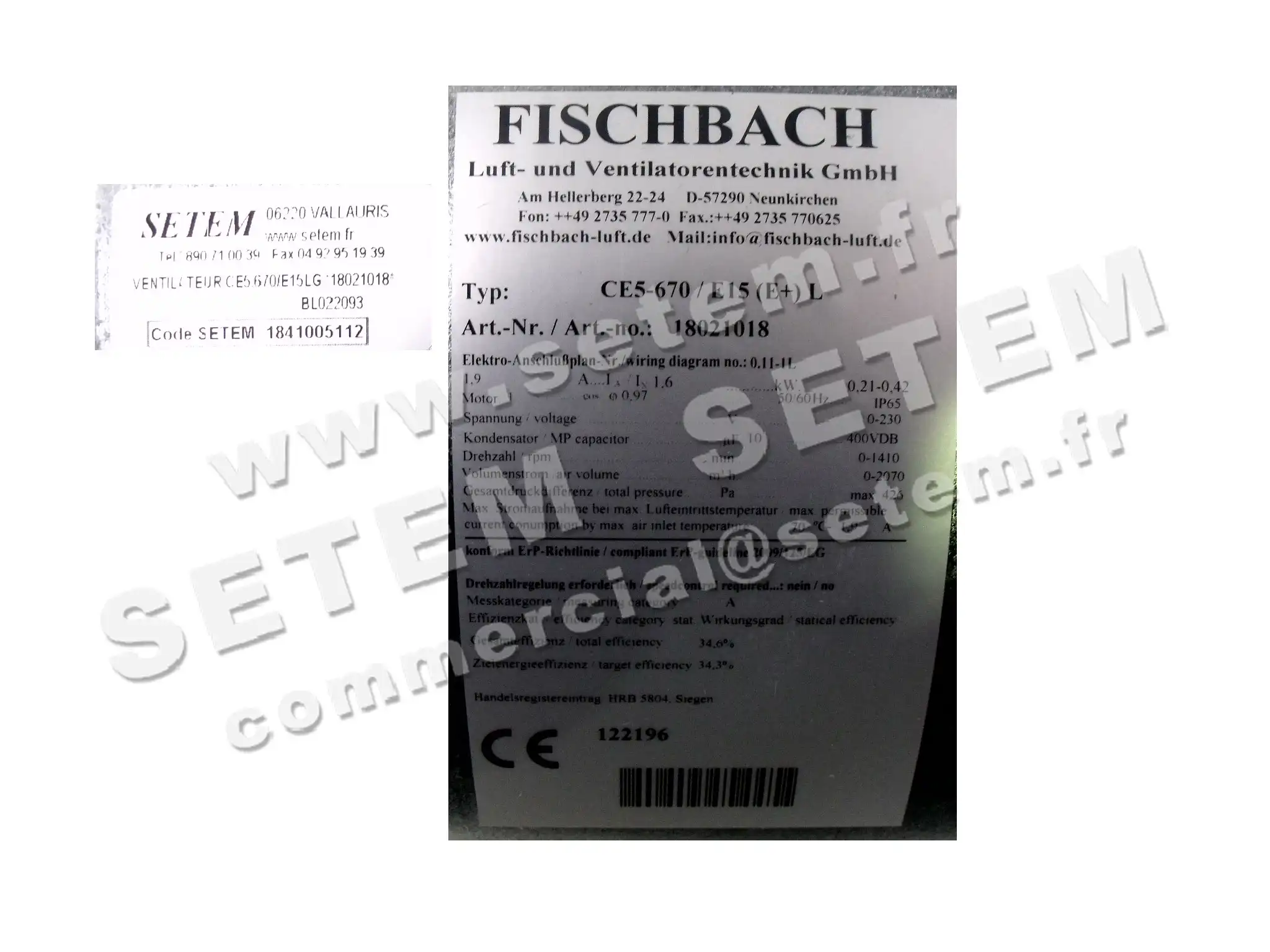 1841005112-VENTILATEUR FISCHBACH CE5.670/E15LG *18021018* 7