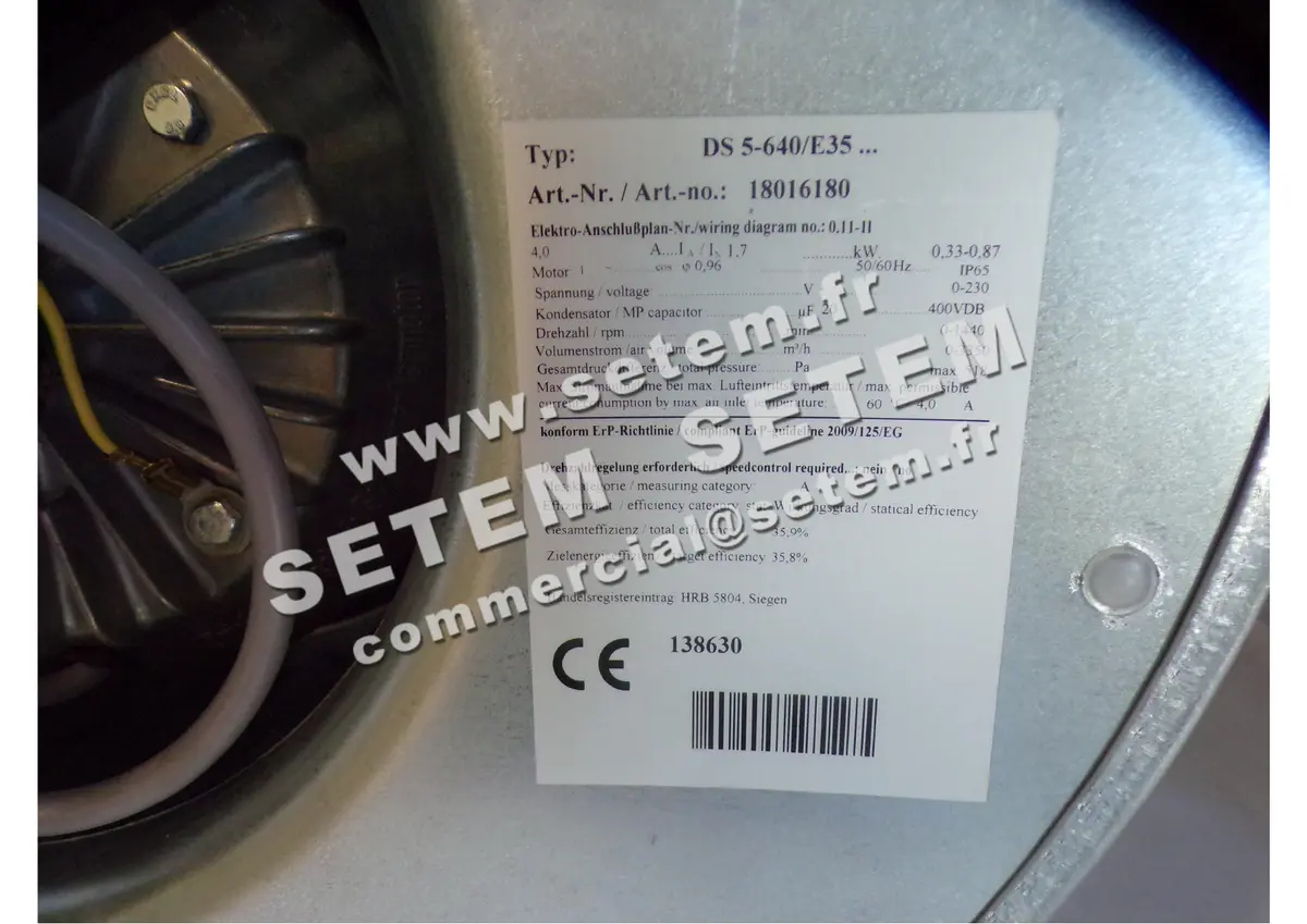 1841005447-VENTILATEUR FISCHBACH DS5.640/E35 *18016180* 4