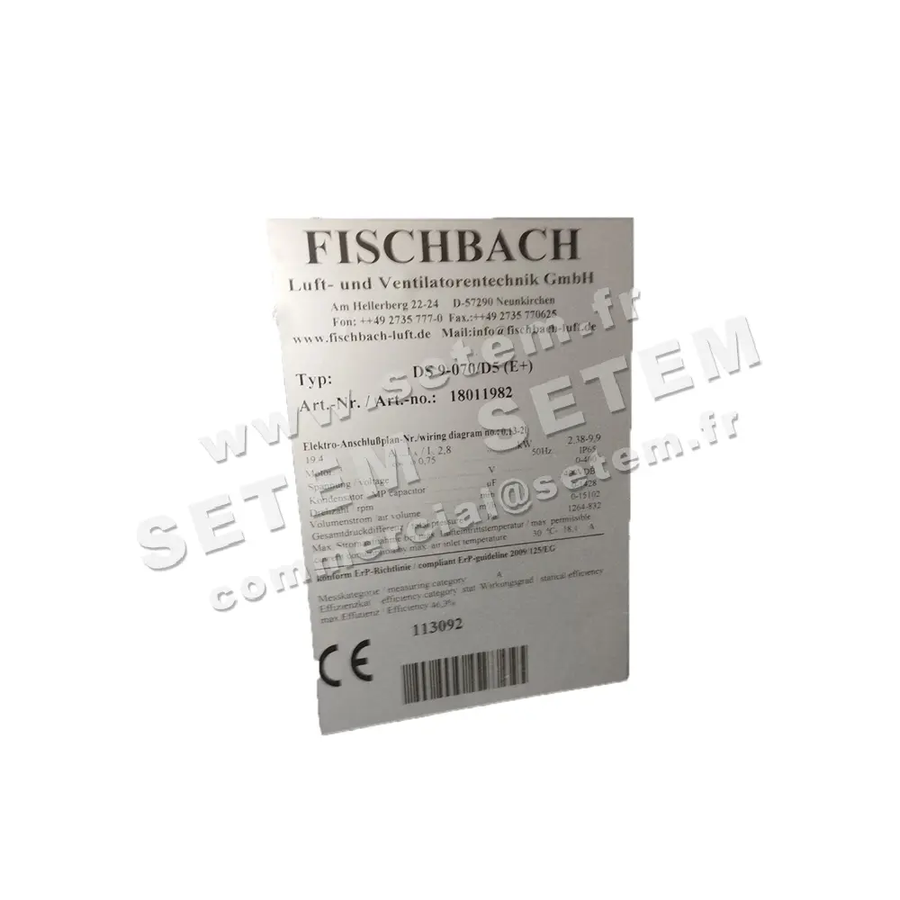 1841006410-VENTILATEUR FISCHBACH DS9.070/D5 *18011982*