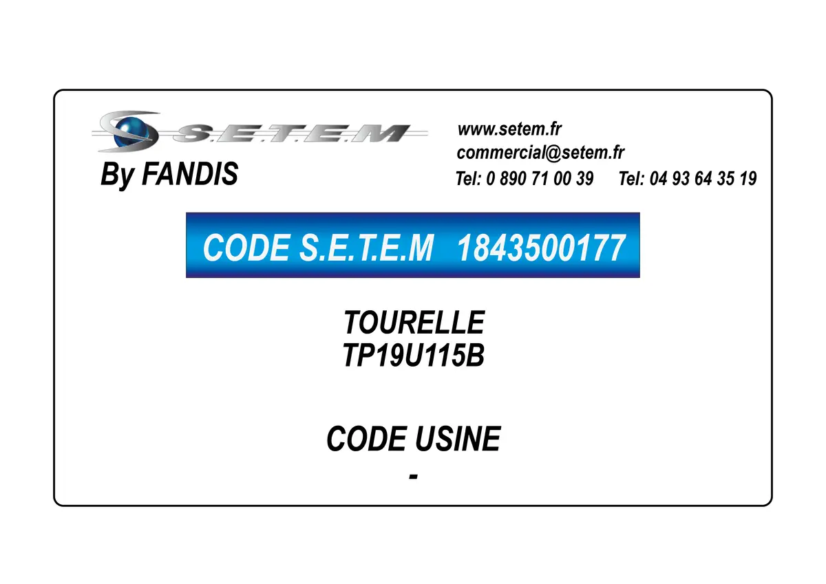 1843500177-TOURELLE FANDIS TP19U115B