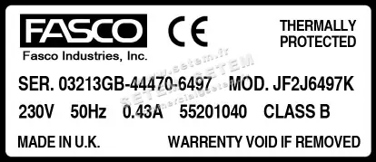 1849000310-MOTEUR FASCO JF2J6497K "55201040" 2