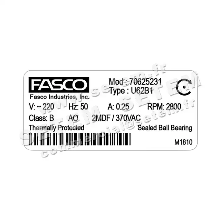 1849006000-VENTILATEUR FASCO 7062.5231 2