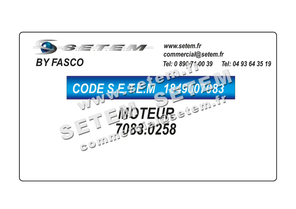 1849007083-MOTEUR FASCO 7083.0258