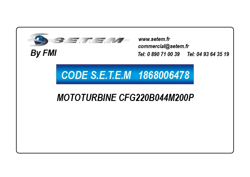 1868006478-MOTOTURBINE FMI CFG220B044M200P