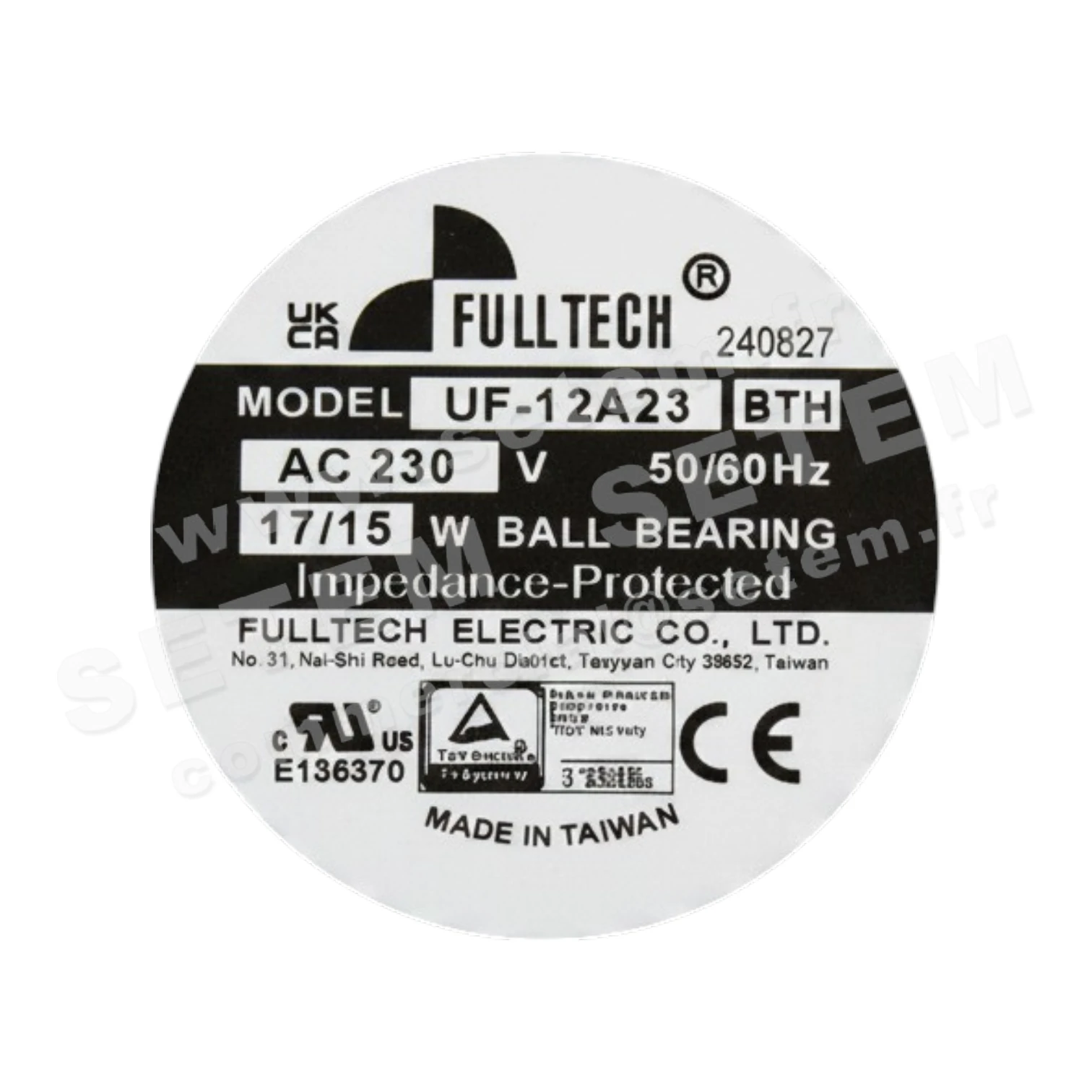 1883001003-VENTILATEUR FULLTECH UF-12A23BTH 3