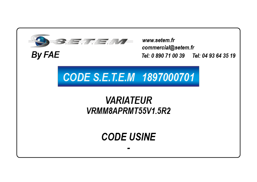 VARIATEUR VRMM8APRMT55V1.5R2 2