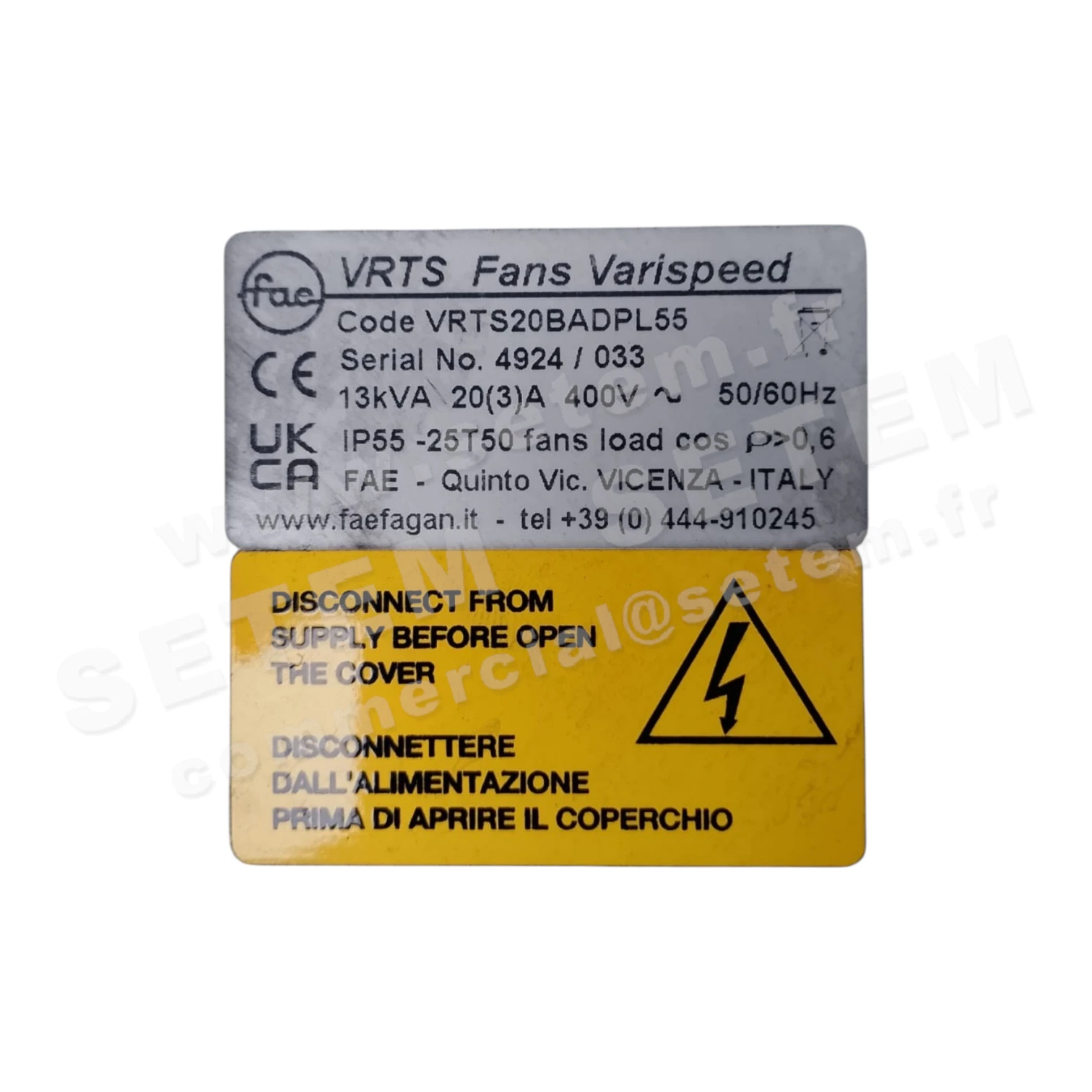 VARIATEUR VRTS20BADPL55