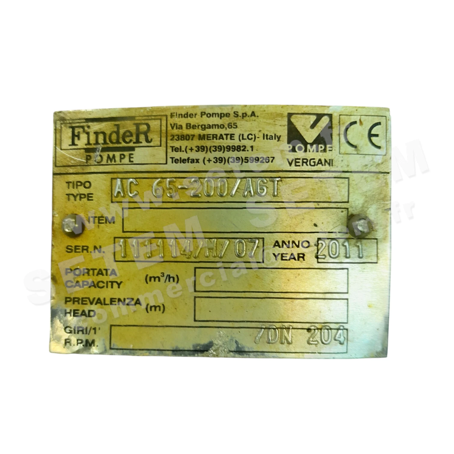 POMPE AC65-200/AGT