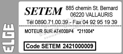 2421000009-MOTEUR ATLANTIC SUR AT400BP4 *211004* 3