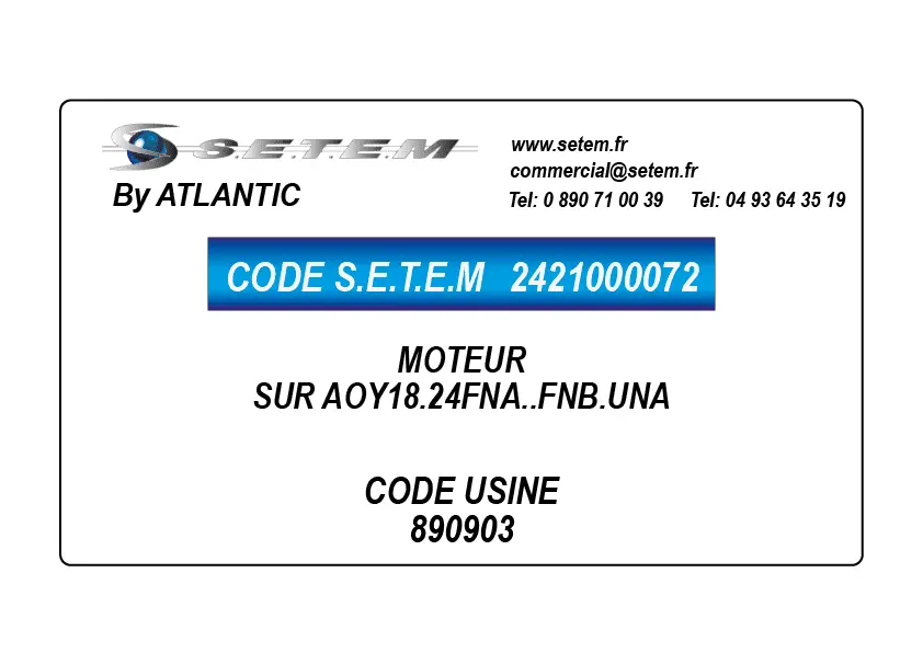 2421000072-MOTEUR ATLANTIC SUR AOY18.24FNA..FNB.UNA *890903*