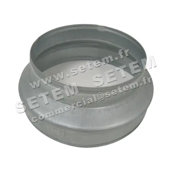 2421000258-REDUCTION CONIQUE GALVA D315X250MM ATLANTIC