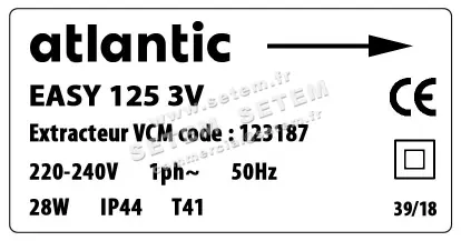 2421002014-VENTILATEUR ATLANTIC VCM.EASY125.3V *123187* 4