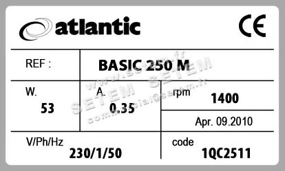 2421008521-VENTILATEUR ATLANTIC BASIC 250M 3