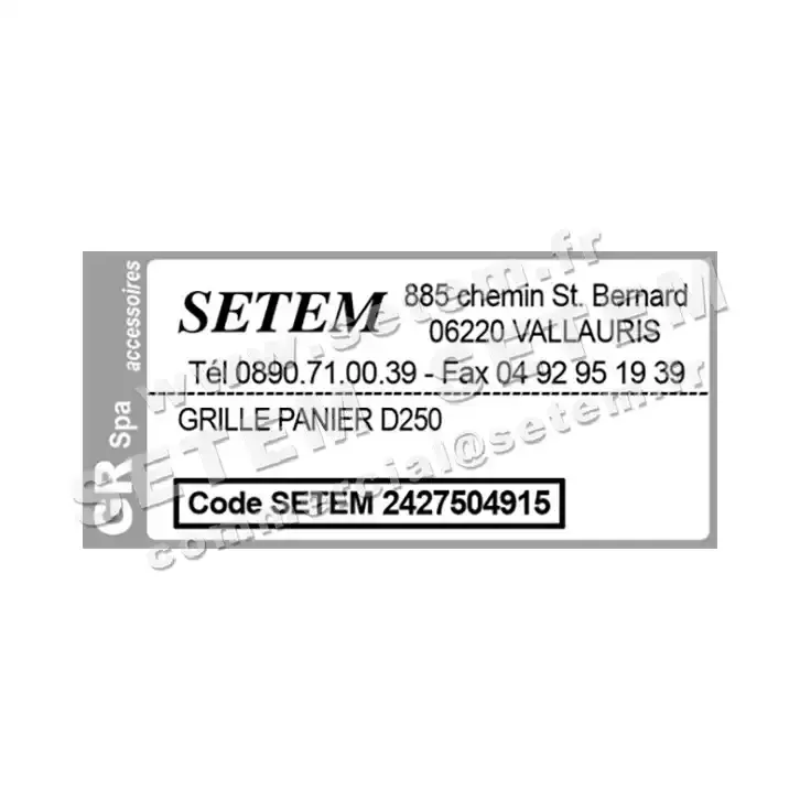 2427504915-GRILLE GR PANIER D250MM 3