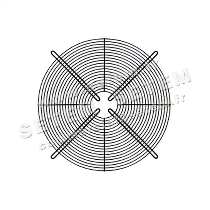 2427504960-GRILLE GR PLATE D450MM