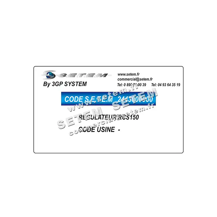 REGULATEUR RCS150 2