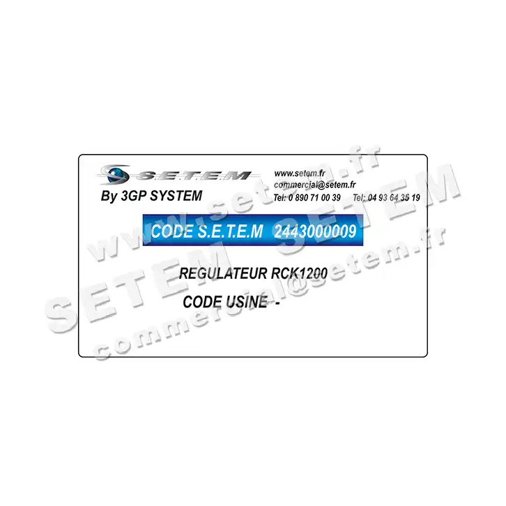 2443000009-REGULATEUR 3GP RCK1200 2