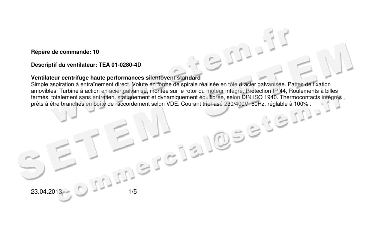 2451000258-VENTILATEUR GEBHARDT TEA01.0280.4D RD 90° 4