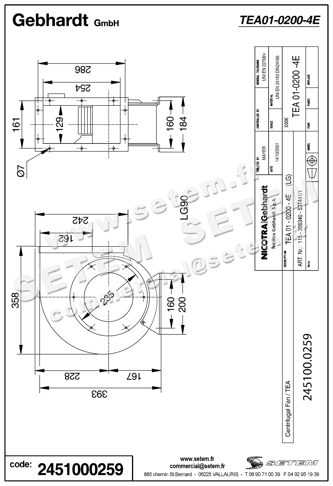 2451000259-VENTILATEUR GEBHARDT TEA01.0200.4E LG 90° 2