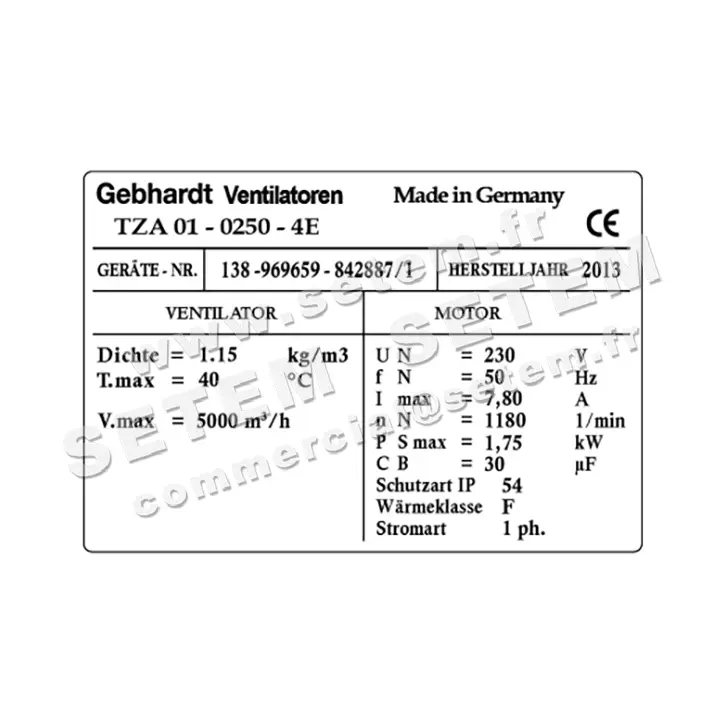 2451001051-VENTILATEUR GEBHARDT TZA01.0250.4E LG 90° 3