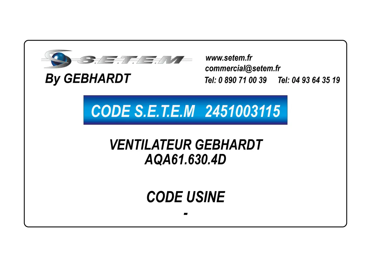2451003115-VENTILATEUR GEBHARDT AQA61.630.4D