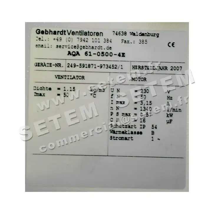 2451003125-VENTILATEUR GEBHARDT AQA61.500.4E 2