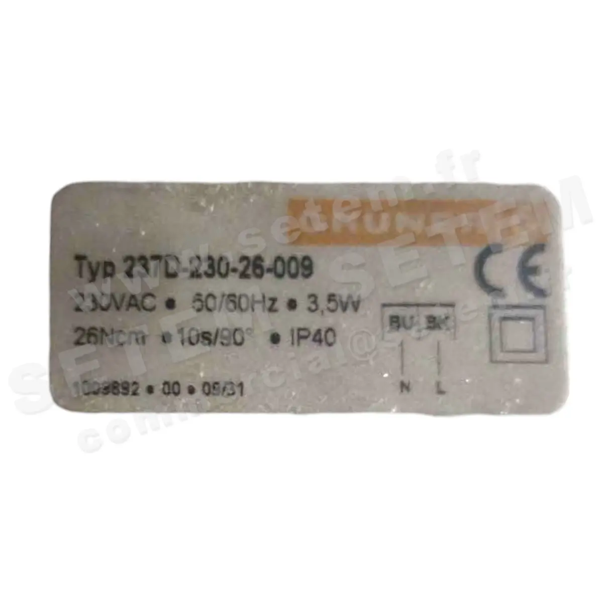 2466501004-SERVOMOTEUR GRUNER 237D-230-26-009