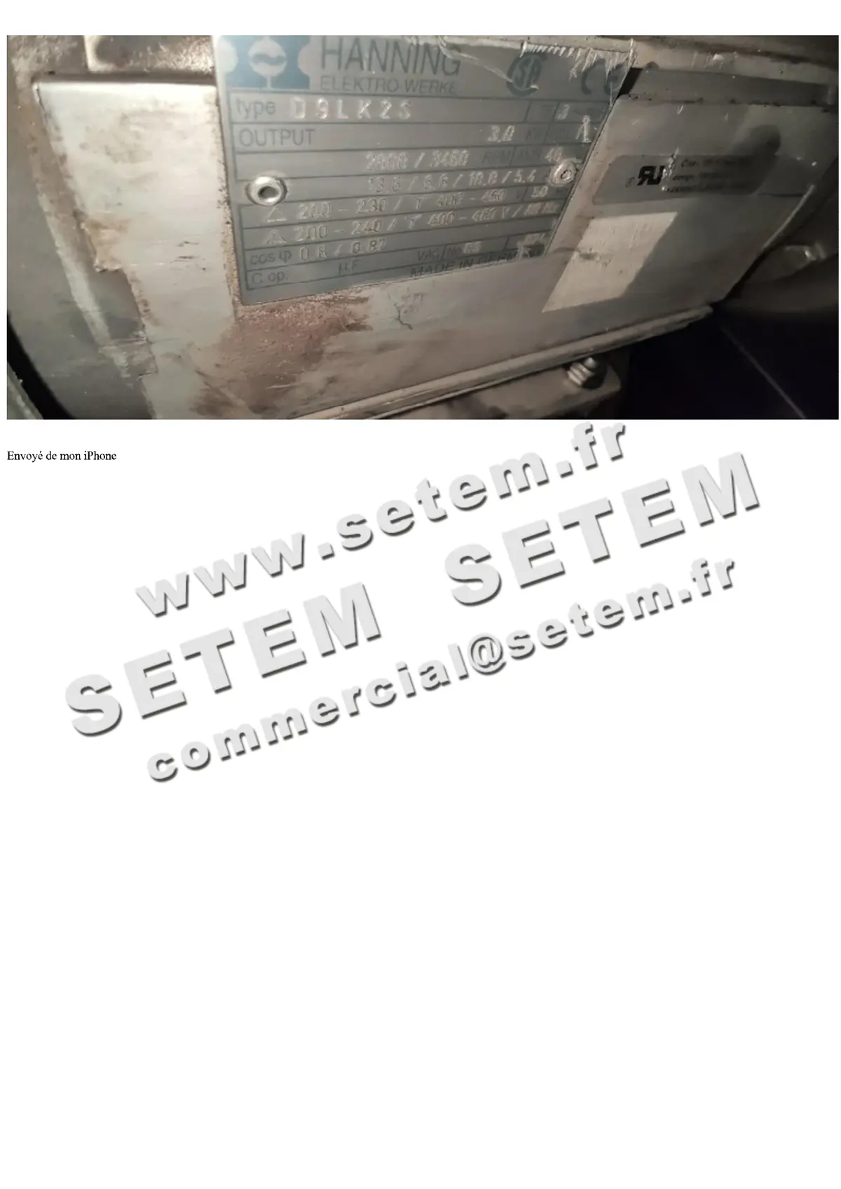 2729000055-MOTEUR HANNING 09LK2S