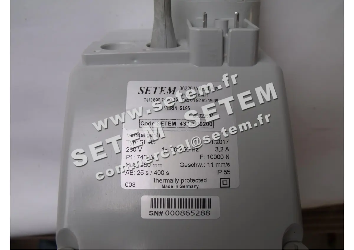 2729000200-VERIN HANNING SL95 4