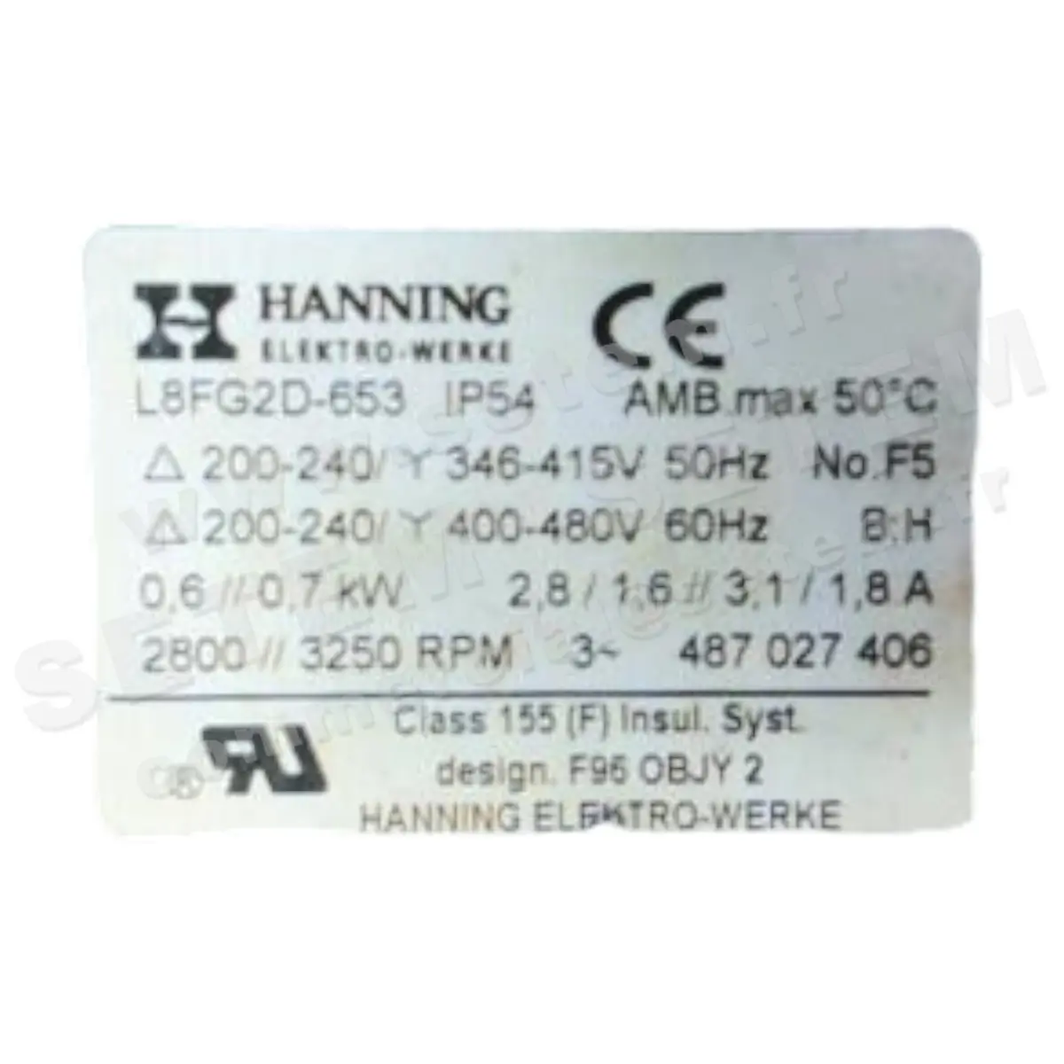 2729005445-MOTEUR HANNING L8FG2D-653