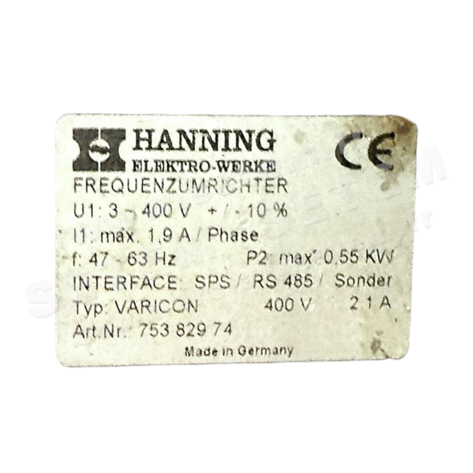 2729006894-VARIATEUR VARICON HANNING