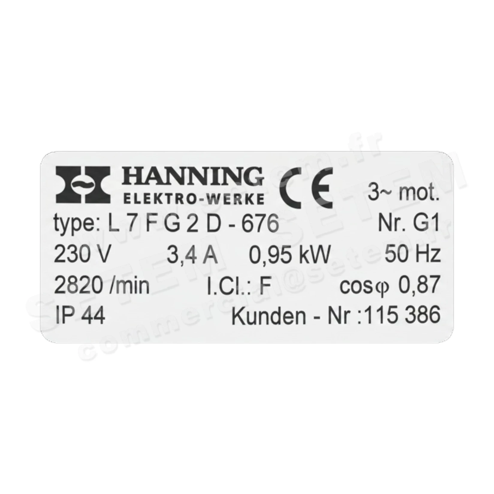 2729009145-MOTEUR HANNING L7FG2D-676 2